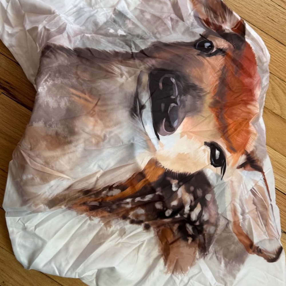 Deer Print Scarf